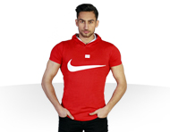 تی شرت کلاه دار Nike طرح Red