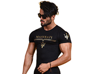 تی شرت مردانه طرح Maserati