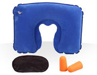 ست بالش بادی و چشم بند سفری