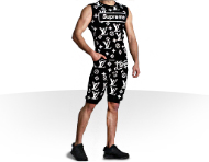 ست رکابی و شلوارک طرح Louis Vuitton