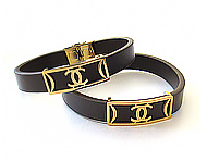 دستبند چرم طرح شنل