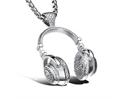 گردنبند لاکچری طرح هدفون