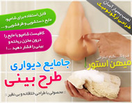 جامایع دیواری طرح بینی