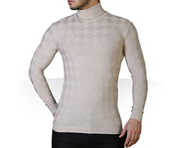 بافت مردانه یقه اسکی Italiano