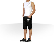 ست رکابی و شلوارک طرح 11