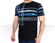 تی شرت مردانه Burberry طرح Stripe