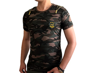 تی شرت مردانه ارتشی طرح Zipper