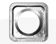 فویل قالبی اجاق گاز (بسته 10 عددی)