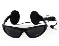 عینک آفتابی و هدست مدل SunHead