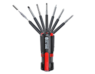 پیچ گوشتی 8 کاره چراغ قوه دار