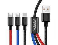 کابل شارژ و دیتا سه سر Kubala