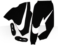 ست تی شرت و شلوار مردانه + کفش Nike