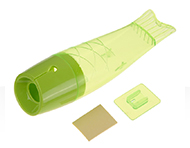 گلدان آبی دیواری طرح ماهی