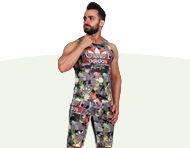 ست رکابی و شلوارک مردانه Adidas