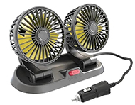 پنکه دو قلو فندکی خودرو