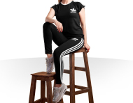 ست تی شرت و شلوار Adidas مدل Junior