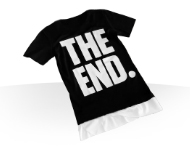 تی شرت مردانه The End