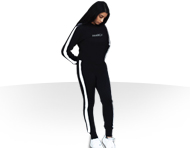 ست سوئیشرت و شلوار طرح Anarch