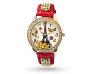 ساعت مچی دخترانه طرح ایفل