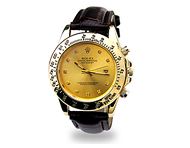 ساعت بند چرم رولکس مدل Winner