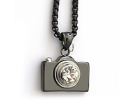 گردنبند لاکچری طرح دوربین