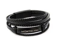 دستبند چرم طرح Montblanc