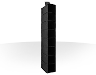 آویز کفش طبقاتی داخل کمد