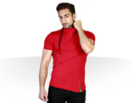 تی شرت یقه شل طرح Blata