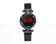 ساعت صفحه لمسی نگین دار Luxury Lady