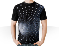 تی شرت سه بعدی Tunnel