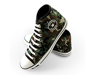 کفش مردانه آل استار طرح ارتشی