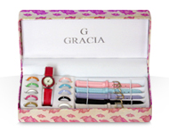 ساعت دخترانه 6 بند قابل تعویض