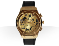 ساعت بند چرم Hublot مدل Bucherer